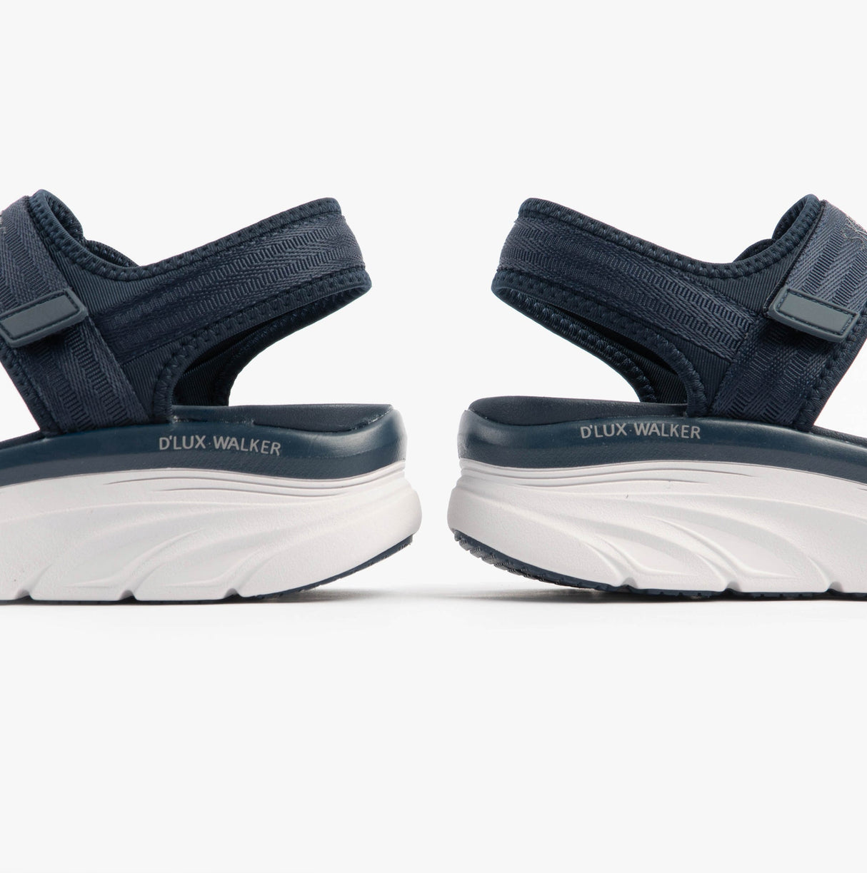 Skechers 119823/NVY D'LUX WALKER - ADORED DAYS Womens Sandals Navy/Grey/Pink