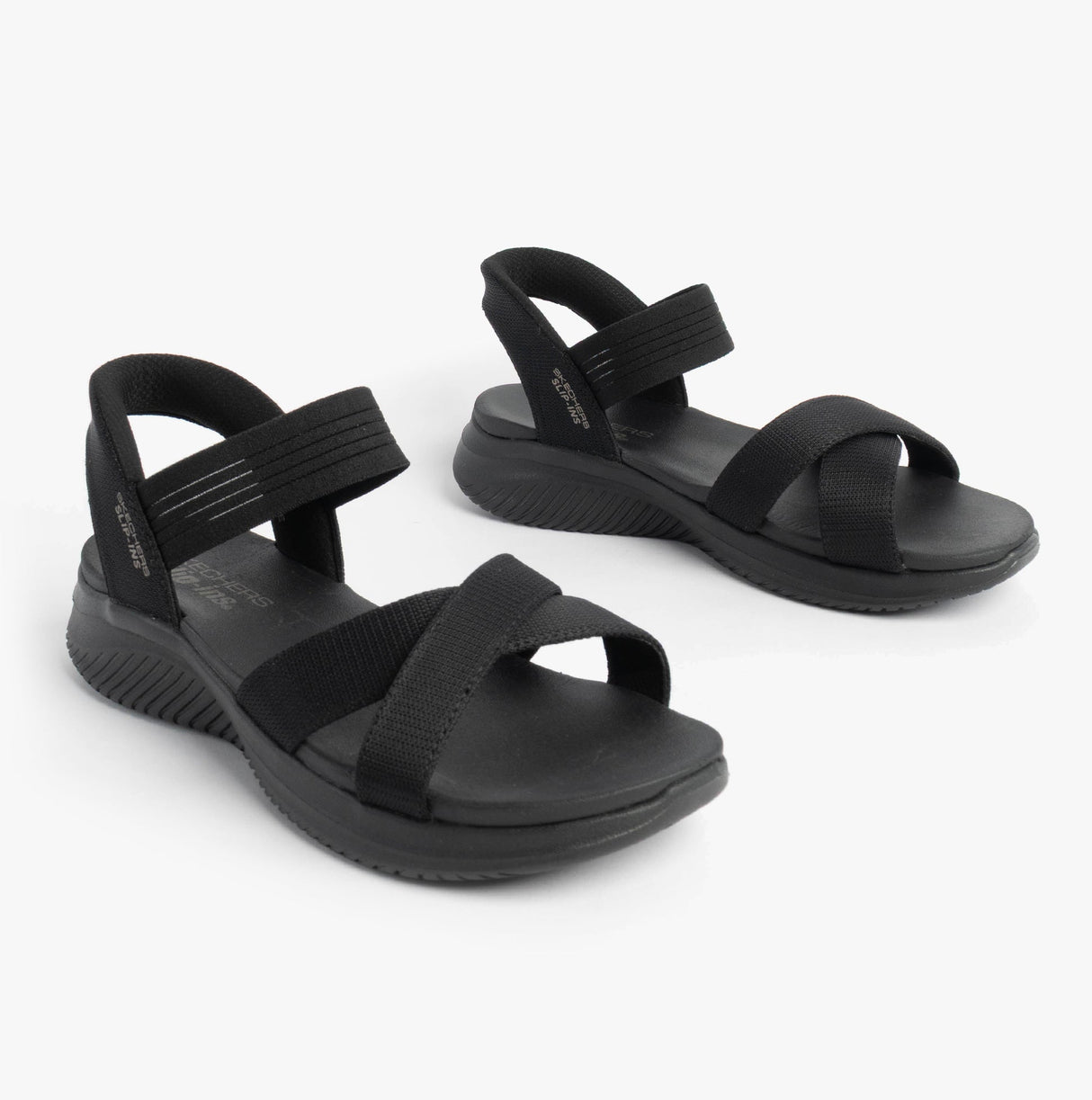 Skechers 119975/BBK ULTRA FLEX 3.0 - NEVER BETTER Womens Sandals Black