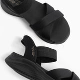 Skechers 119975/BBK ULTRA FLEX 3.0 - NEVER BETTER Womens Sandals Black