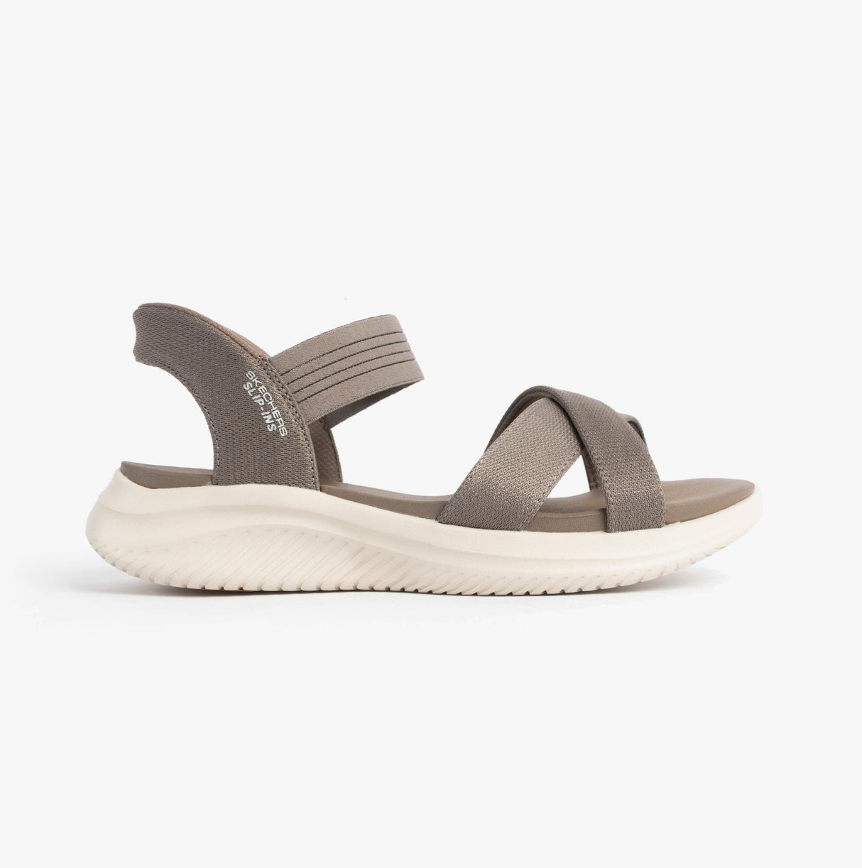 Skechers 119975/DKTP ULTRA FLEX 3.0 - NEVER BETTER Womens Sandals Dark Taupe