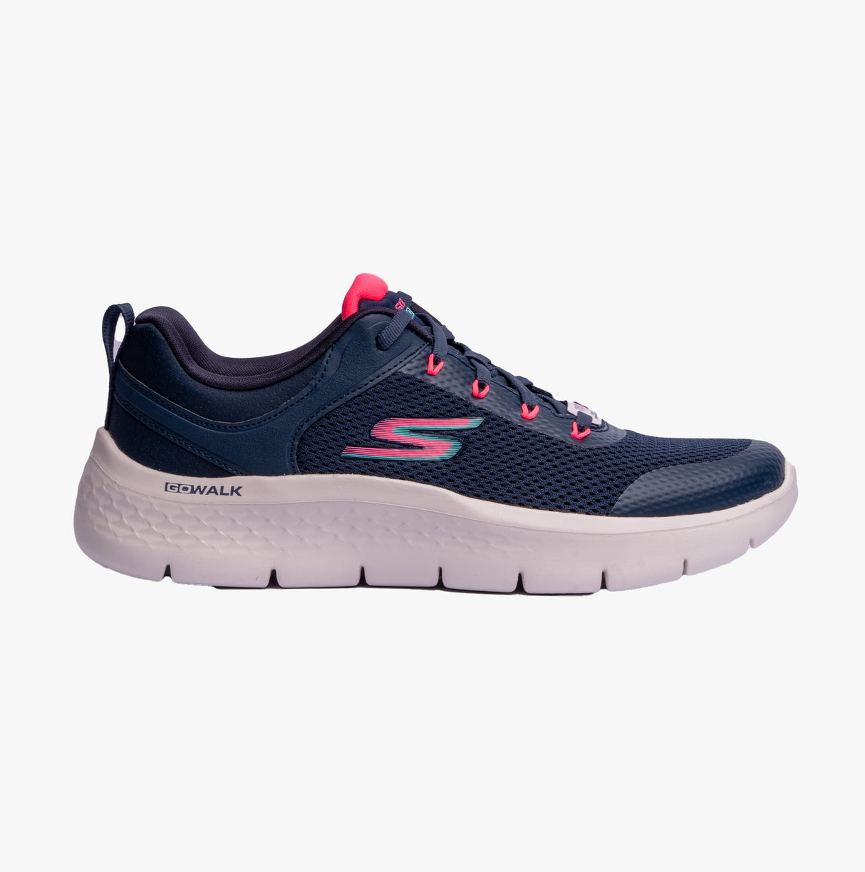 Skechers 124817/NVCL GO WALK FLEX-CALEY Womens Athletic Navy/Coral