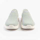 Skechers 124822/GYLV GO WALK FLEX - SUNSET ROSE Womens Trainers Gray/Lavender