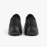 Skechers 124836/BBK GO WALK FLEX - GRAND ENTRY Womens Trainers Black