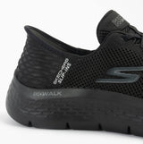 Skechers 124836/BBK GO WALK FLEX - GRAND ENTRY Womens Trainers Black