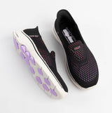 Skechers 125211/BKMT GO WALK 7 - KATNISS Womens Trainers Black/Multi