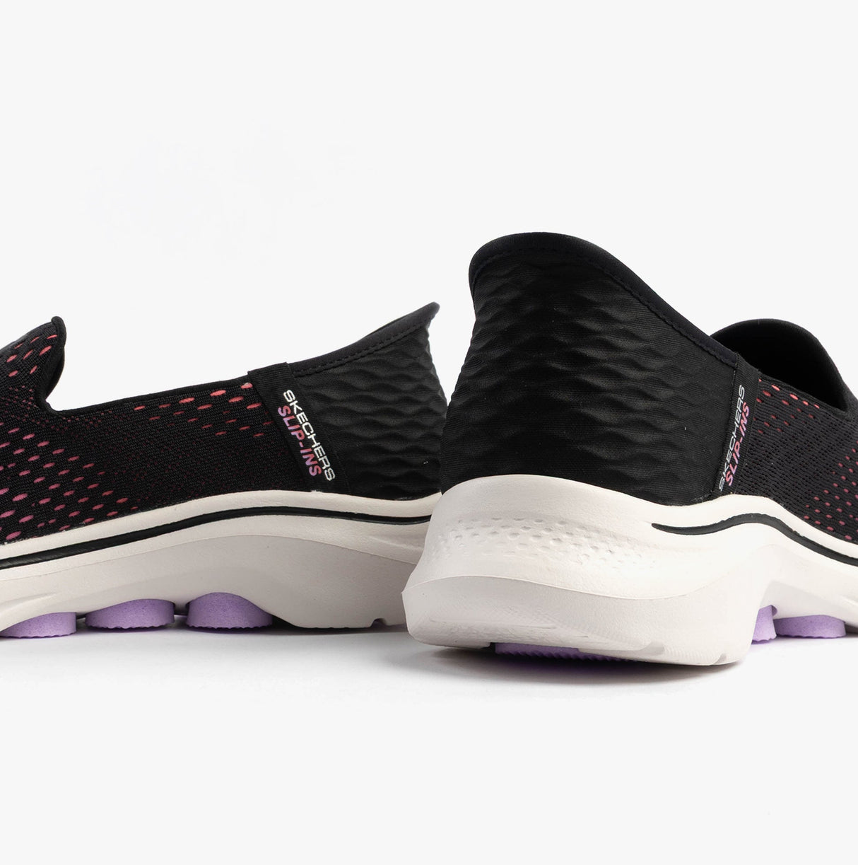 Skechers 125211/BKMT GO WALK 7 - KATNISS Womens Trainers Black/Multi