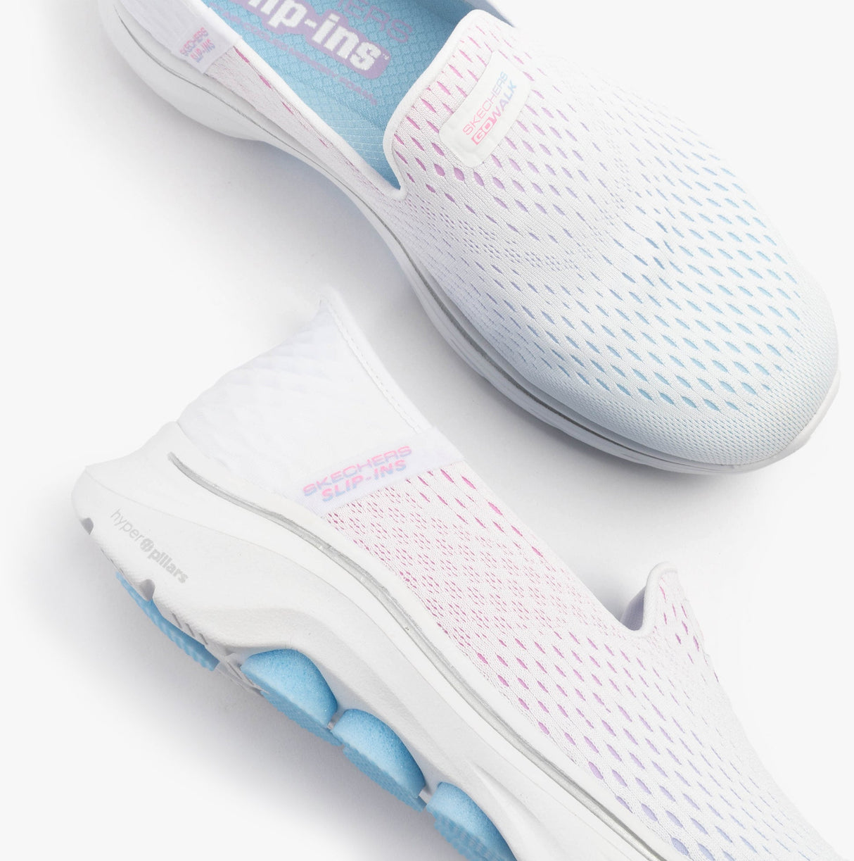 Skechers 125211/WMLT GO WALK 7 - KATNISS Womens Trainers Multi