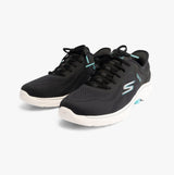 Skechers 125233/BKAQ GO WALK 7 - VALIN Womens Trainers Black/Aqua