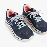 Skechers 125311/NVHP GO WALK ARCH FIT 2.0 - VIVID SUNSET Womens Trainers Navy/Hotpink