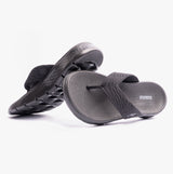 Skechers 141404/BBK GO WALK FLEX SANDAL - SPLENDOR Womens Sandals Black