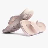 Skechers 141404/NAT GO WALK FLEX SANDAL - SPLENDOR Womens Sandals Natural/Purple