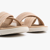 Skechers 141420/TPE GO WALK FLEX SANDAL - IMPRESSED Womens Sandals Taupe