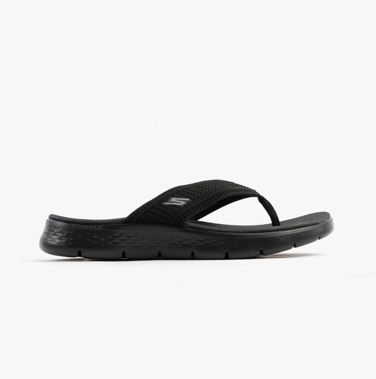 Skechers 141459/BBK GO WALK FLEX SANDAL - HOLLY Womens Sandals Black