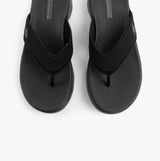 Skechers 141459/BBK GO WALK FLEX SANDAL - HOLLY Womens Sandals Black