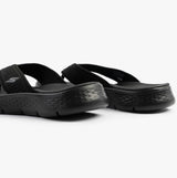 Skechers 141459/BBK GO WALK FLEX SANDAL - HOLLY Womens Sandals Black