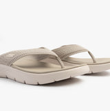 Skechers 141459/TPE GO WALK FLEX SANDAL - HOLLY Womens Sandals Taupe