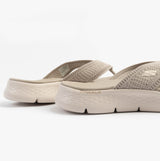 Skechers 141459/TPE GO WALK FLEX SANDAL - HOLLY Womens Sandals Taupe