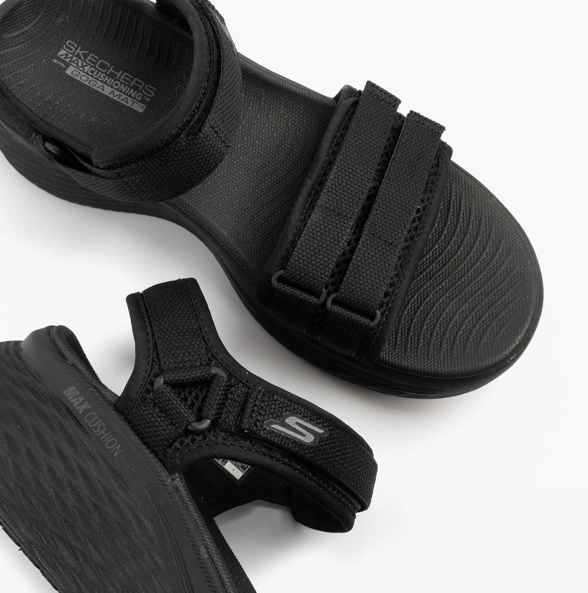 Skechers 141617/BBK MAX CUSHIONING ELITE 2.0 - JESSIE Womens Sandals Black