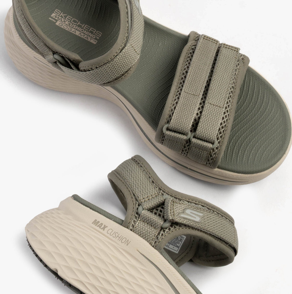 Skechers 141617/OLV MAX CUSHIONING ELITE 2.0 - JESSIE Womens Sandals Olive