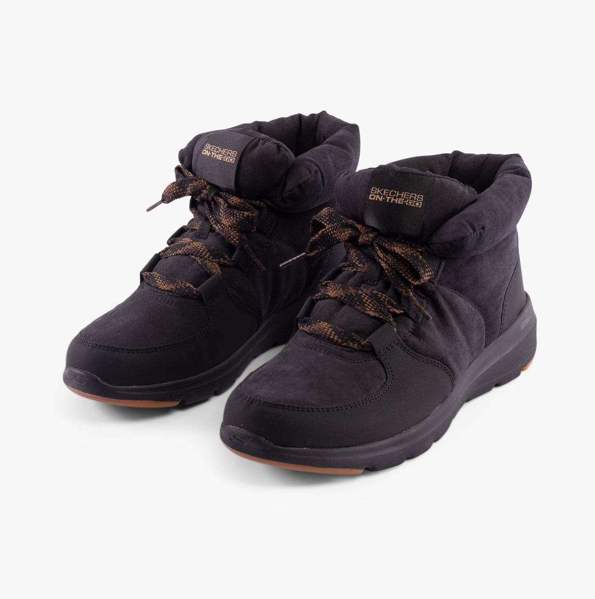 Skechers 144194/BLK GLACIAL ULTRA-TREND UP Womens Boots Black