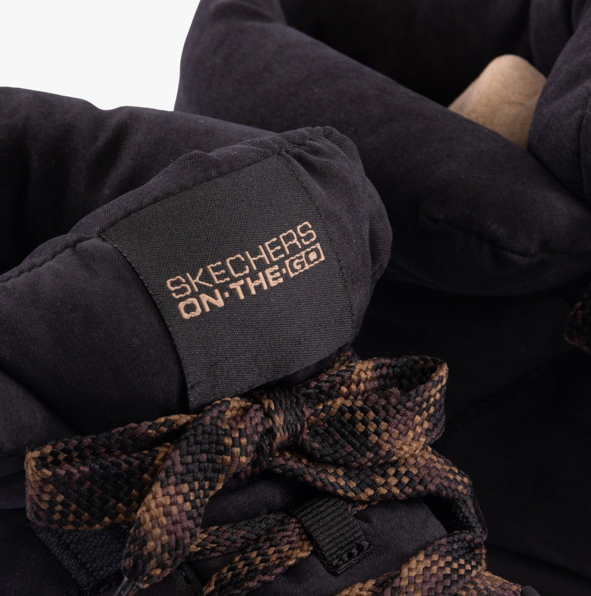 Skechers 144194/BLK GLACIAL ULTRA-TREND UP Womens Boots Black