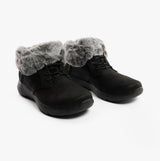 Skechers 144803/BKGY ON-THE-GO JOY - COZY CHARM Womens Boots Black/Grey