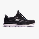 Skechers 149535/BLK SUMMITS-FREE CLASSICS Womens Lace-Up Trainers Black