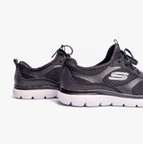 Skechers 149535/BLK SUMMITS-FREE CLASSICS Womens Lace-Up Trainers Black