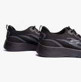 Skechers 149546/BBK DYNAMIGHT 2.0-DAYTIME STRIDE Womens Lace-Up Trainers Black