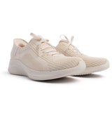 Skechers 141482/NAT GO WALK FLEX SANDAL - ENTICING Womens Sandals Natural/Purple