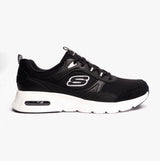 Skechers 149947/BKW SKECH-AIR COURT - COOL AVENUE Womens Casual Black/White