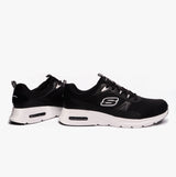 Skechers 149947/BKW SKECH-AIR COURT - COOL AVENUE Womens Casual Black/White