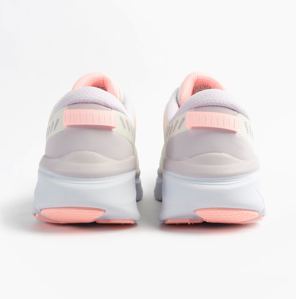 Skechers 150007/OFPK D'LUX WALKER 2.0-ACTIVE PACE Womens Trainers Off White/Pink
