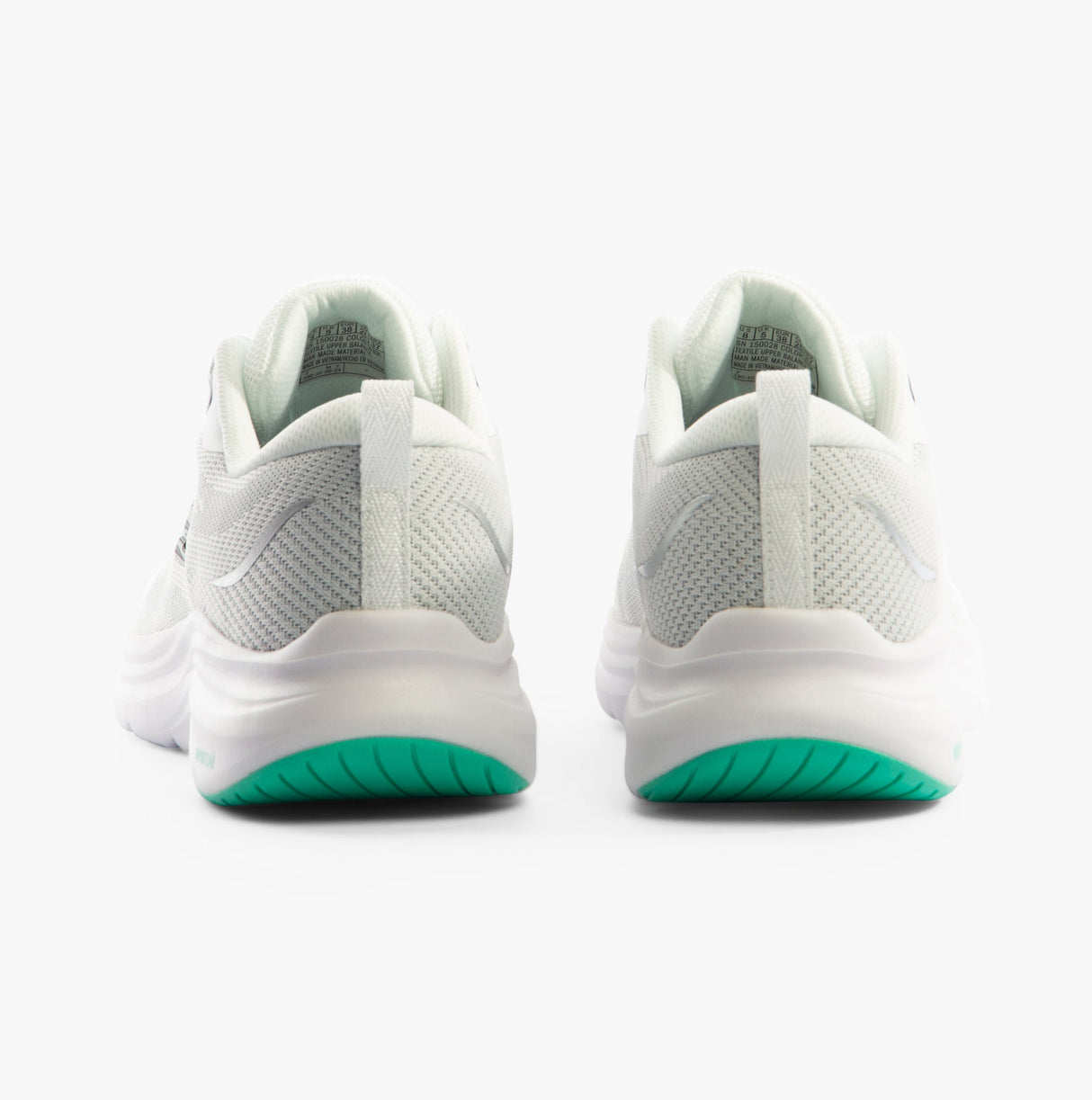 Skechers 150028/WBK VAPOR FOAM - SMOOTH RIDE Womens Trainers White/Black