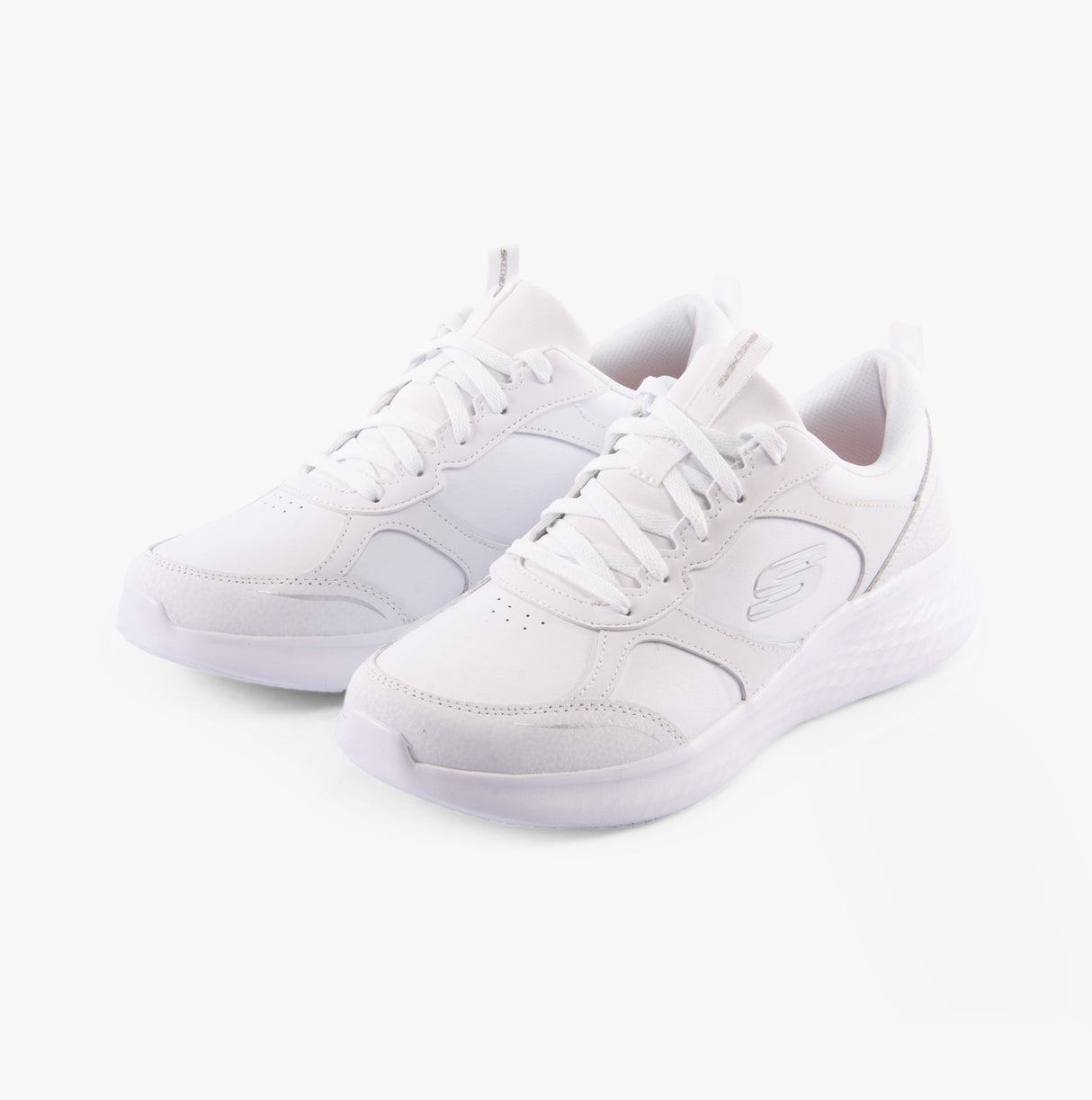 Skechers 150049/WSL SKECH-LITE PRO-SLEEK CITIZEN Womens Trainers White/Silver