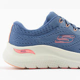 Skechers 150051/BLPK ARCH FIT 2.0 - BIG LEAGUE Womens Trainers Blue/Pink