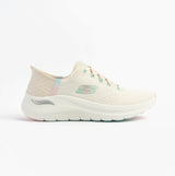 Skechers 150066/NTPK ARCH FIT 2.0 - EASY CHIC Womens Trainers Natural Pink