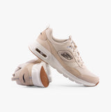 Skechers 150075/NTBK SKECH-AIR COURT-RETRO AVENUE Womens Trainers Natural/Black