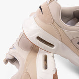 Skechers 150075/NTBK SKECH-AIR COURT-RETRO AVENUE Womens Trainers Natural/Black