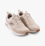 Skechers 150075/NTBK SKECH-AIR COURT-RETRO AVENUE Womens Trainers Natural/Black