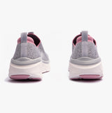 Skechers 150092/GYPK RELAXED FIT: D'LUX WALKER 2.0 - BOLD STATE Womens Trainers Grey/Pink