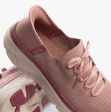 Skechers 150105/DKMV D'LUX WALKER 2.0-THRILL MOVEM Womens Trainers Dark Mauve