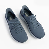 Skechers 150105/SLT D'LUX WALKER 2.0 - THRILL MOVEMENT Womens Trainers Slate