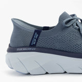 Skechers 150105/SLT D'LUX WALKER 2.0 - THRILL MOVEMENT Womens Trainers Slate