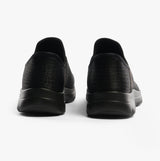 Skechers 150128/BKGD SUMMITS-CLASSY NIGHT Womens Trainers Black/Gold