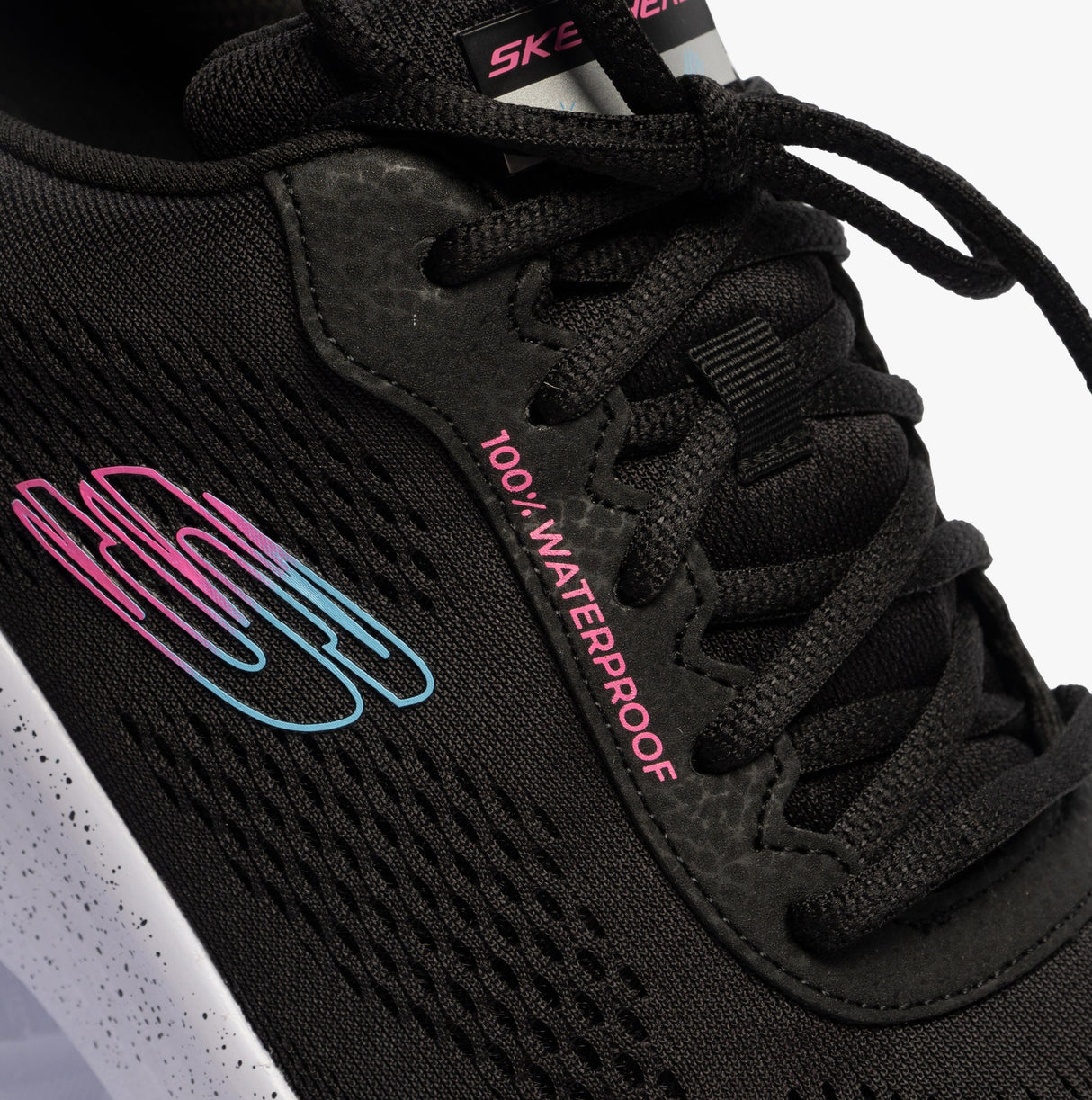 Skechers 150198/BLK SKECH-LITE PRO-THROUGH THE MUD Womens Trainers Black