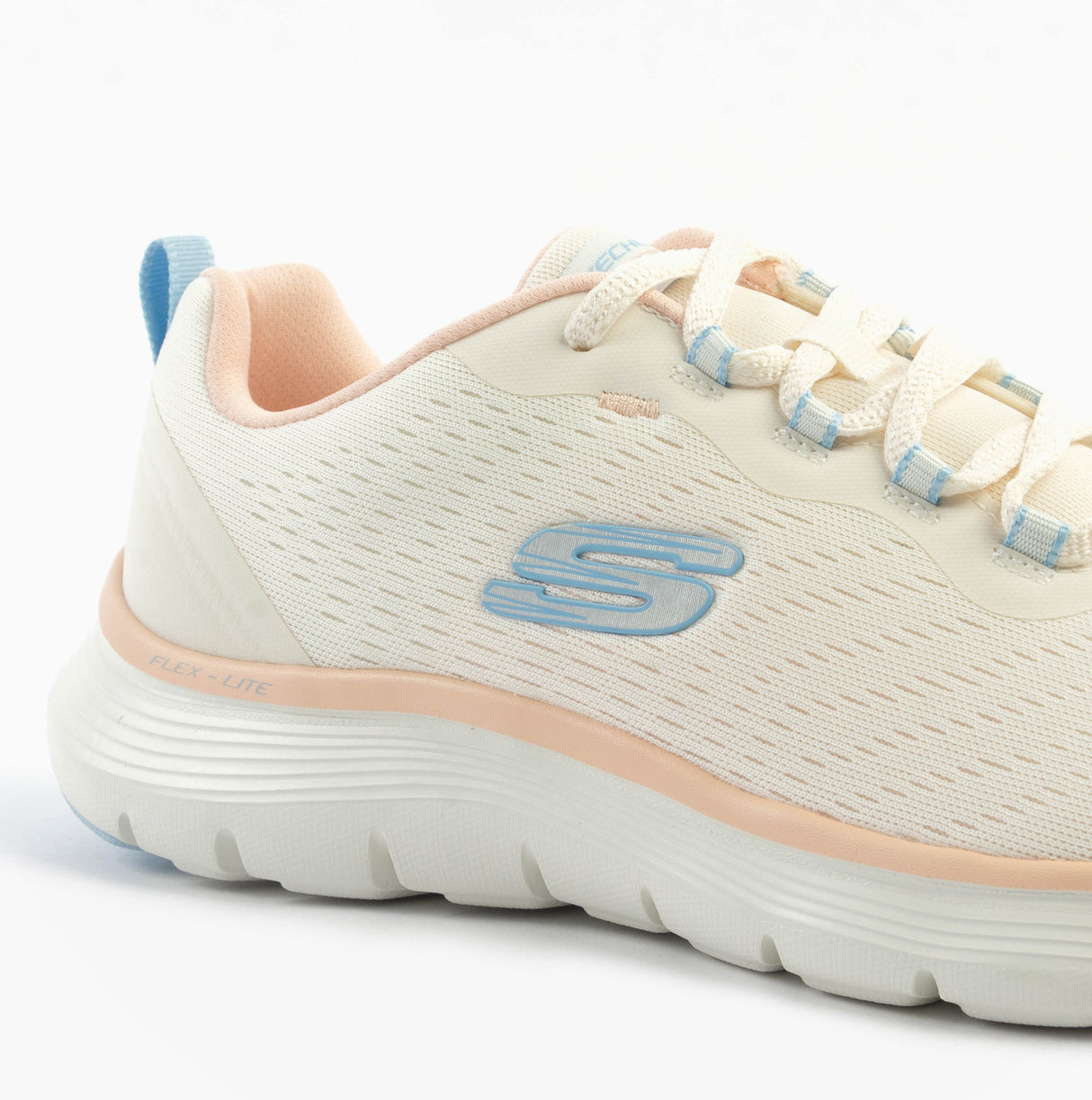 Skechers 150201/NTMT FLEX APPEAL 5.0 Womens Trainers Natural/Multi