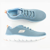 Skechers 150201/SLT FLEX APPEAL 5.0 Womens Trainers Slate