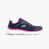 Skechers 150202/NVHP FLEX APPEAL 5.0 - FRESH TOUCH Womens Trainers Navy/Pink
