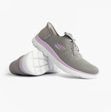 Skechers 150263/GYLV SUMMITS-NEW DAILY Womens Trainers Grey/Lavender